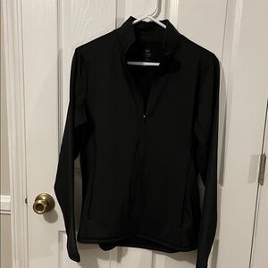 Black jacket full zip with pockets